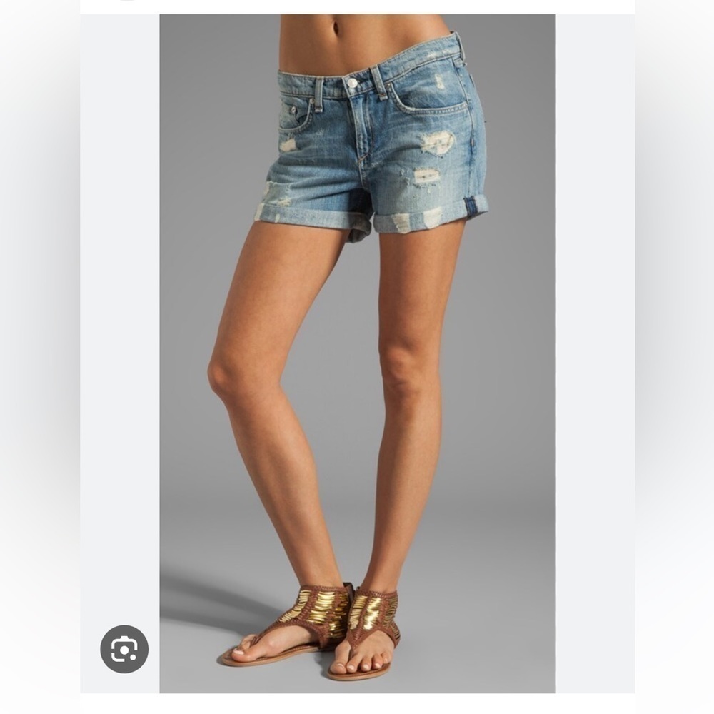 Revolve rag & bone‎ Boyfriend Short in Tattered
